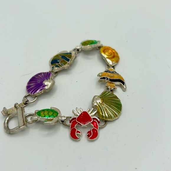 Rosemarie Conversational Bracelet - Under the sea - Picture 3 of 8
